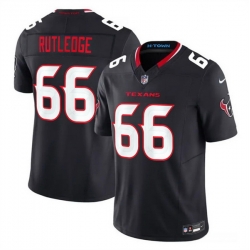 Men Houston Texans  66 Keylan Rutledge Navy 2026 Draft 2nd Alternate 2026 F U S E  Vapor Limited Stitched Football Jersey