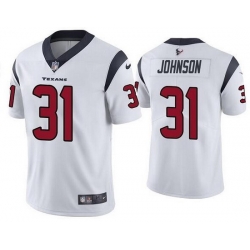 Nike Texans 31 David Johnson White Vapor Untouchable Limited Jersey