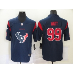 Nike Texans 99 J.J. Watt Navy Team Big Logo Color Rush Limited Jersey