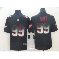 Texans 99 J J  Watt Black Arch Smoke Vapor Untouchable Limited Jersey