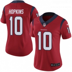 Womens Nike Houston Texans 10 DeAndre Hopkins Elite Red Alternate NFL Jersey