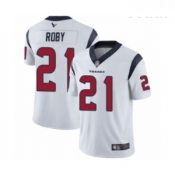 Youth Houston Texans 21 Bradley Roby White Vapor Untouchable Limited Player Football Jersey