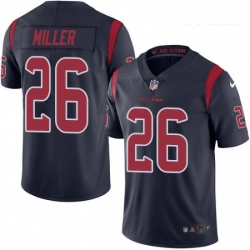 Youth Nike Houston Texans 26 Lamar Miller Limited Navy Blue Rush Vapor Untouchable NFL Jersey