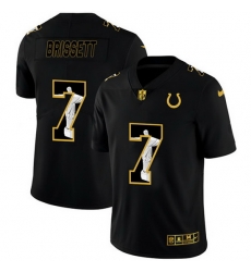 Indianapolis Colts 7 Jacoby Brissett Men Nike Carbon Black Vapor Cristo Redentor Limited NFL Jersey