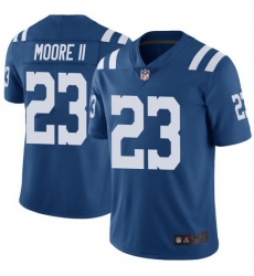 Men Indianapolis Colts Kenny Moore II Limited Color Rush Vapor Untouchable Jersey Royal