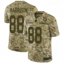 Men Nike Indianapolis Colts 88 Marvin Harrison Limited Camo 2018 Salute to Service NFL Jersey