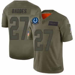 Nike Colts 27 Xavier Rhodes Camo Men Stitched NFL Limited 2019 Salute To Service Jersey