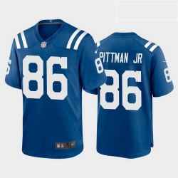 men mike pittman jr. indianapolis colts royal game jersey