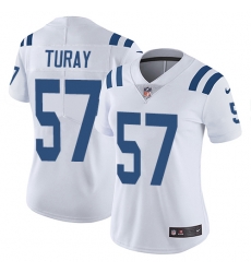 Nike Colts #57 Kemoko Turay White Womens Stitched NFL Vapor Untouchable Limited Jersey