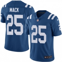 Youth Nike Indianapolis Colts 25 Marlon Mack Royal Blue Team Color Vapor Untouchable Limited Player NFL Jersey