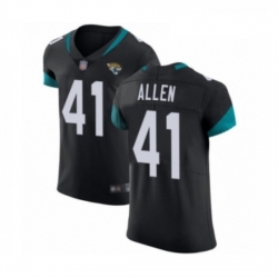 Men Jacksonville Jaguars 41 Josh Allen Black Team Color Vapor Untouchable Elite Player Football Jersey