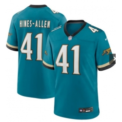 Men Jacksonville Jaguars throwback #41 Josh Hines-Allen Stitched NFL Jersey