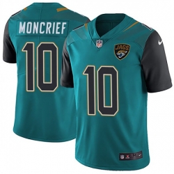 Men Nike Donte Moncrief Jacksonville Jaguars Limited Teal Vapor Untouchable Team Color Jersey