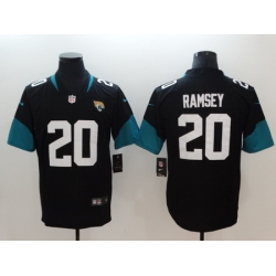 Nike Jaguars #20 Jalen Ramsey Black New 2018 Vapor Untouchable Limited Jersey