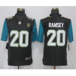 Nike Jaguars #20 Jalen Ramsey Black Vapor Untouchable Limited Jersey