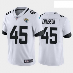 Nike Jaguars 45 K 27Lavon Chaisson White 2020 NFL Draft First Round Pick Vapor Untouchable Limited Jersey