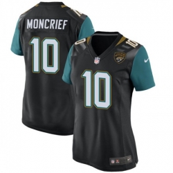 Women Nike Donte Moncrief Jacksonville Jaguars Game Black Alternate Jersey