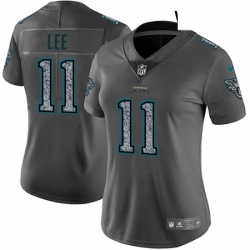 Womens Nike Jacksonville Jaguars 11 Marqise Lee Gray Static Vapor Untouchable Limited NFL Jersey