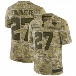 Womens Nike Jacksonville Jaguars 27 Leonard Fournette Limited Camo 2018 Salute to Service NFL Jersey