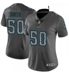 Womens Nike Jacksonville Jaguars 50 Telvin Smith Gray Static Vapor Untouchable Limited NFL Jersey