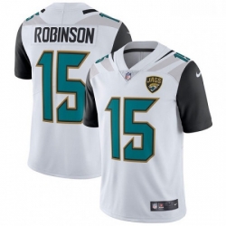 Youth Nike Jacksonville Jaguars 15 Allen Robinson White Vapor Untouchable Limited Player NFL Jersey