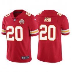 Men Kansas City Chiefs 20 Justin Reid Red Vapor Untouchable Limited Stitched Football jersey