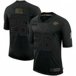 Men Kansas City Chiefs 26 Le'Veon Bell 2020 Salute To Service Limited Jersey