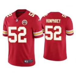 Men Kansas City Chiefs 52 Creed Humphrey Vapor Limited Red Jersey