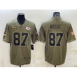 Men Kansas City Chiefs 87 Travis Kelce Limited Stitched Football Jersey