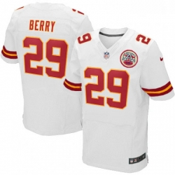 Men Nike Kansas City Chiefs 29 Eric Berry White Vapor Untouchable Elite Player NFL Jersey