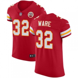 Nike Chiefs #32 Spencer Ware Red Team Color Mens Stitched NFL Vapor Untouchable Elite Jersey