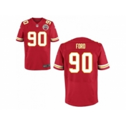 Nike Kansas City Chiefs 90 Dee Ford red Elite NFL Jersey
