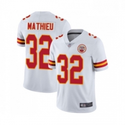 Youth Kansas City Chiefs 32 Tyrann Mathieu White Vapor Untouchable Limited Player Football Jersey