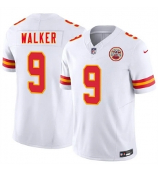 Youth Kansas City Chiefs  9 Kenneth Walker III White 2026 F U S E  Vapor Untouchable Limited Stitched Football Jersey
