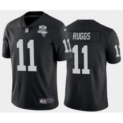 Men's Oakland Raiders Black #11 Nelson Agholor 2020 Inaugural Season Vapor Limited Stitched NFL Jersey