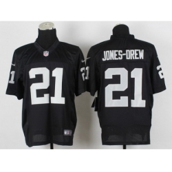 Nike Oakland Raiders 21 Maurice Jones-Drew Black Elite NFL Jersey