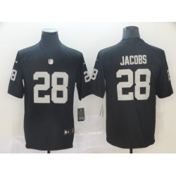 Nike Raiders 28 Josh Jacobs Black 2019 NFL Draft First Round Pick Vapor Untouchable Limited Jersey