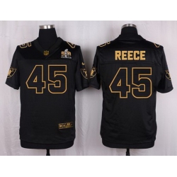 Nike Raiders #45 Marcel Reece Black Mens Stitched NFL Elite Pro Line Gold Collection Jersey