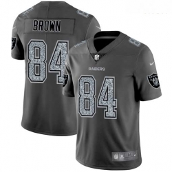 Nike Raiders 84 Antonio Brown Gray Camo Vapor Untouchable Limited Jersey