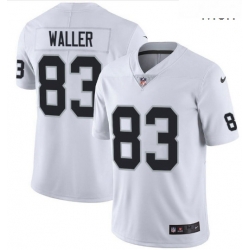 Oakland Raiders 83 Darren Waller White Vapor Limited Jersey