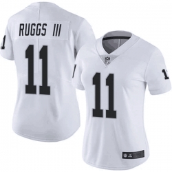 Women Las Vegas Raiders 11 Henry Ruggs III  White Limited Jersey