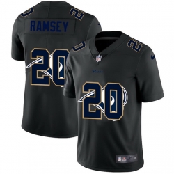 Los Angeles Rams 20 Jalen Ramsey Men Nike Team Logo Dual Overlap Limited NFL Jersey Black