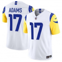 Men Los Angeles Rams  17 Davante Adams White 2026 F U S E  Vapor Limited Stitched Football Jersey
