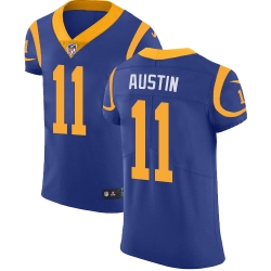 Nike Rams #11 Tavon Austin Royal Blue Alternate Mens Stitched NFL Vapor Untouchable Elite Jersey