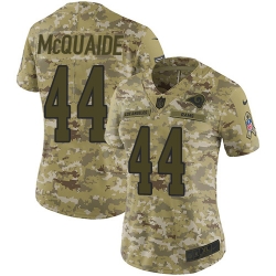 Nike Rams #44 Jacob McQuaide Camo Women Stitched NFL Limited 2018 Salute to Service Jersey