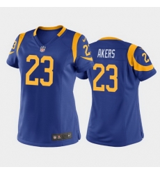 women cam akers los angeles rams royal game jersey 