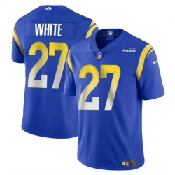 Youth Los Angeles Rams 27 Tre'Davious White Blue Vapor Untouchable Stitched Football Jersey