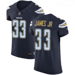 Chargers 33 Derwin James Jr Navy Blue Team Color Men Stitched Football Vapor Untouchable Elite Jersey