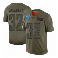 Men Los Angeles Chargers 32 Nasir Adderley Limited Camo 2019 Salute to Service Football Jersey