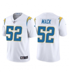 Men Los Angeles Chargers Khalil Mack #52 White Vapor Limited Jersey